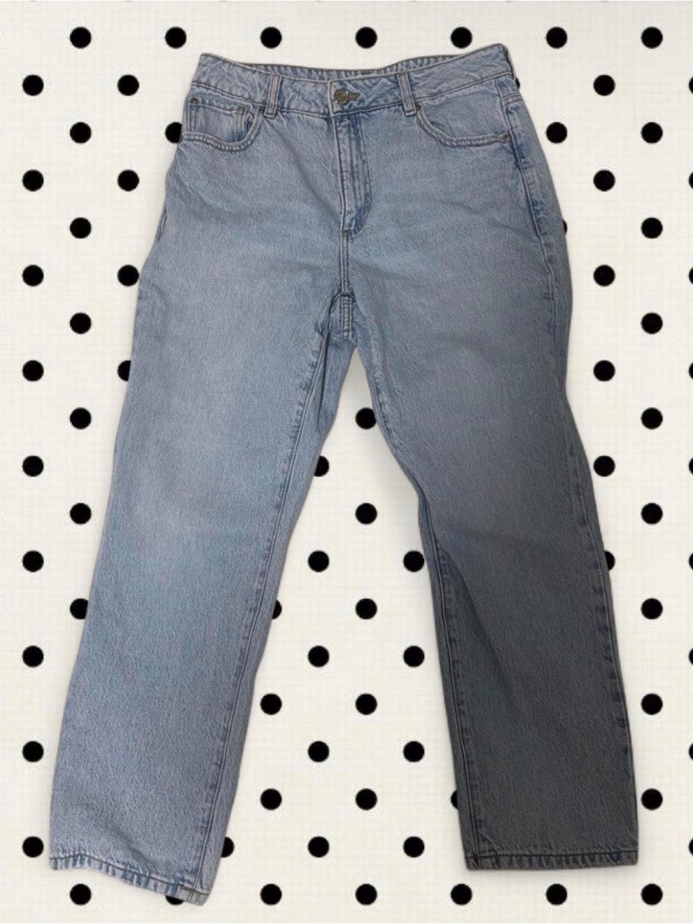 Garage Women's Straight Leg Jeans in Light Blue